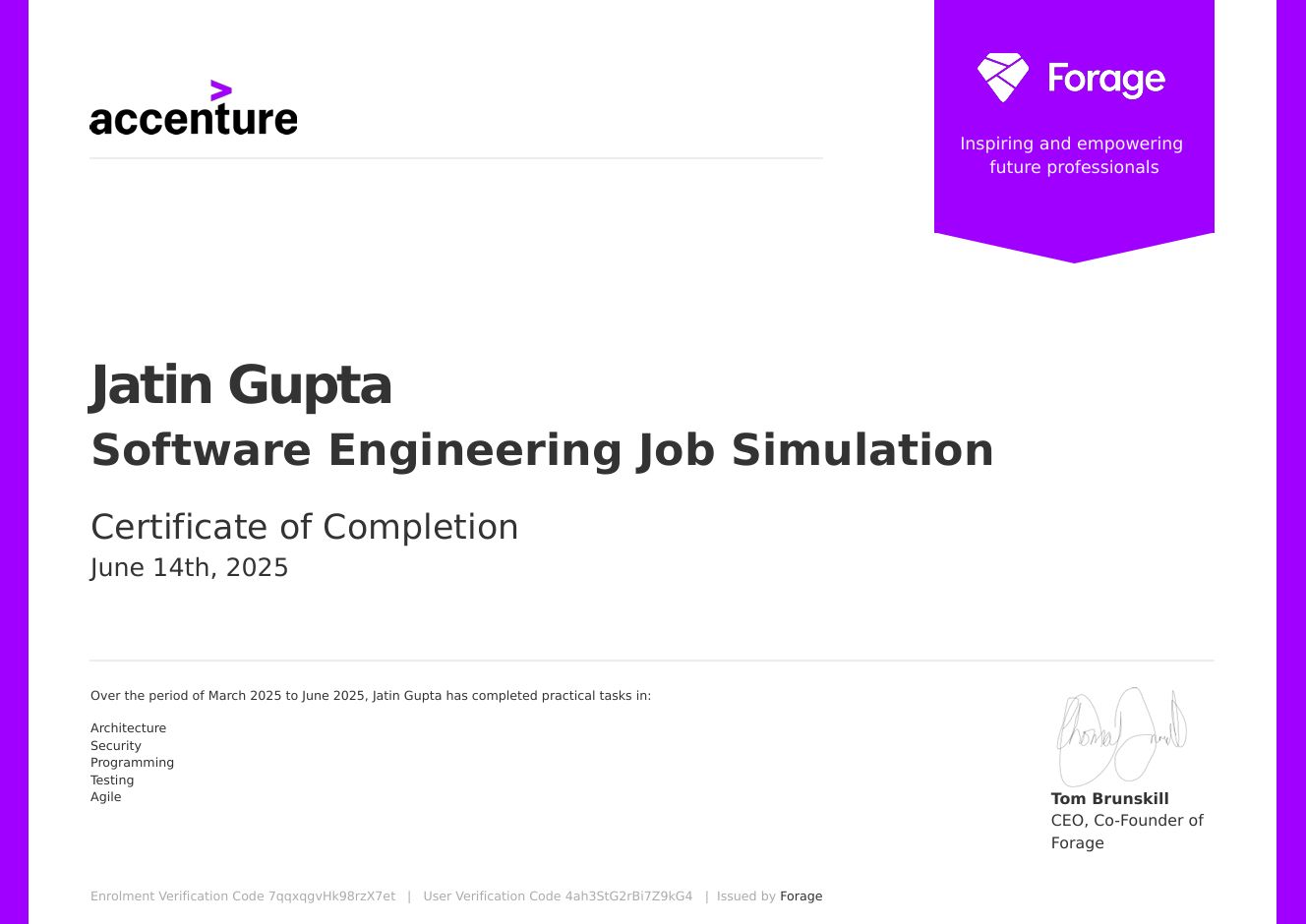 Software Engineering Job Simulation